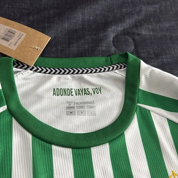 Real Betis #7 Antony 2025 UEFA Conference League Final Hummel Jersey - Picture 4 of 10